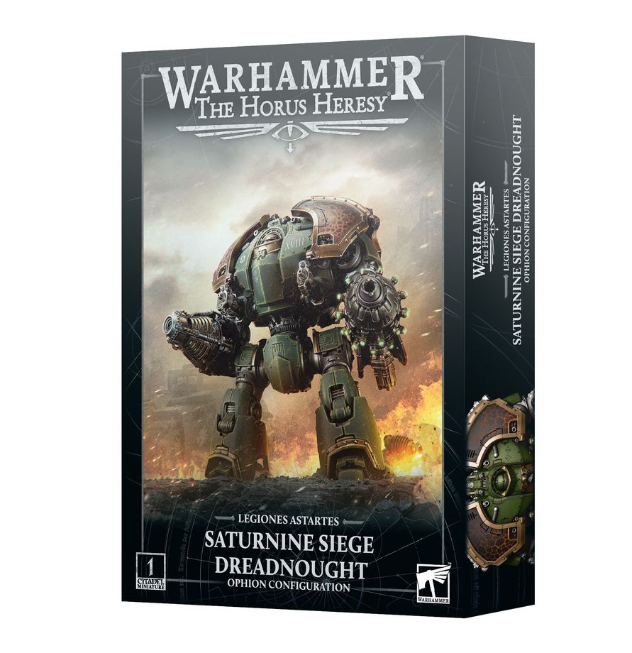 Warhammer: The Horus Heresy: Legiones Astartes: Saturnine Siege Dreadnought: Ophion Configuration 