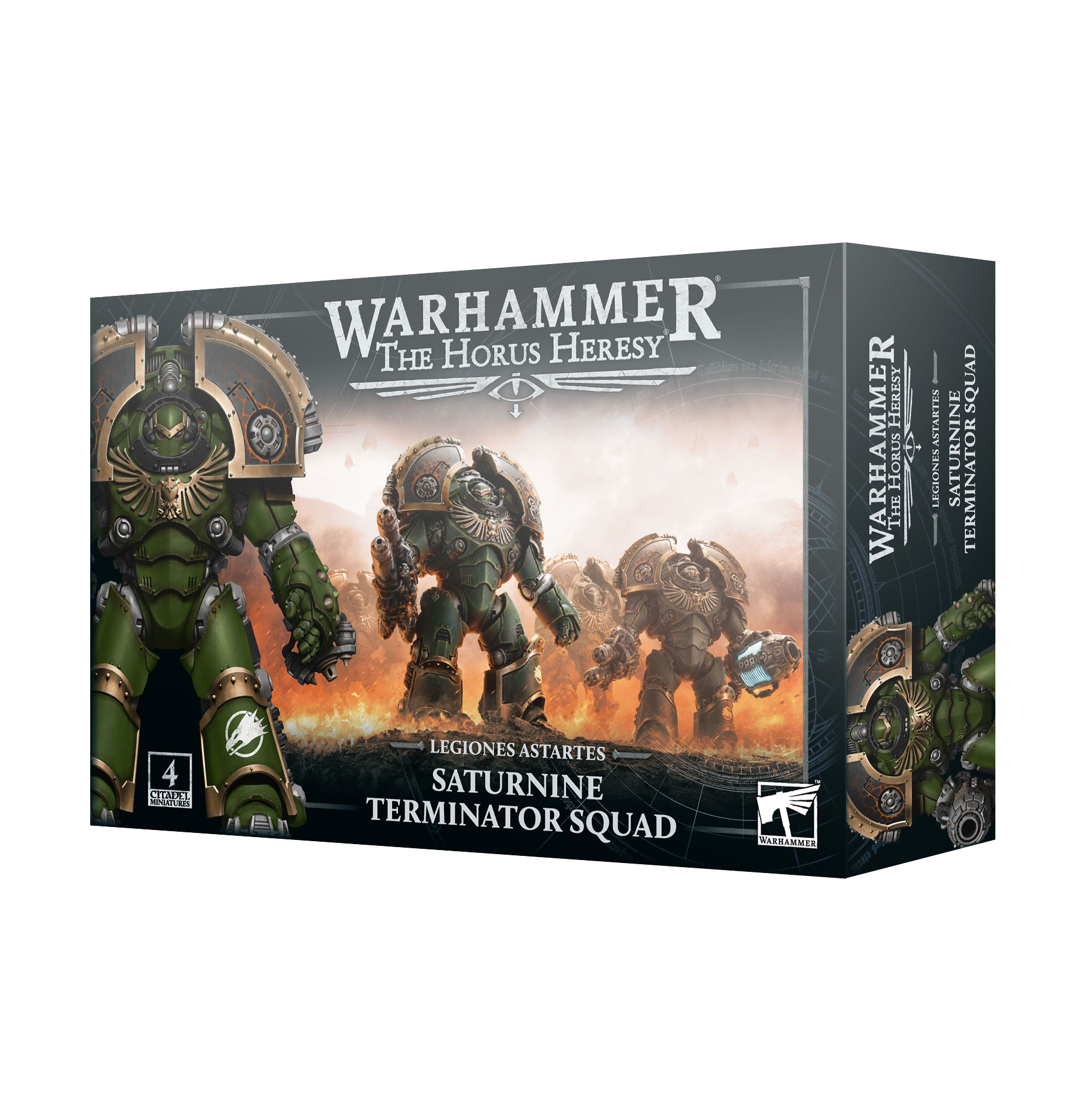 Warhammer: The Horus Heresy: Legiones Astartes: Saturnine Terminator Squad 