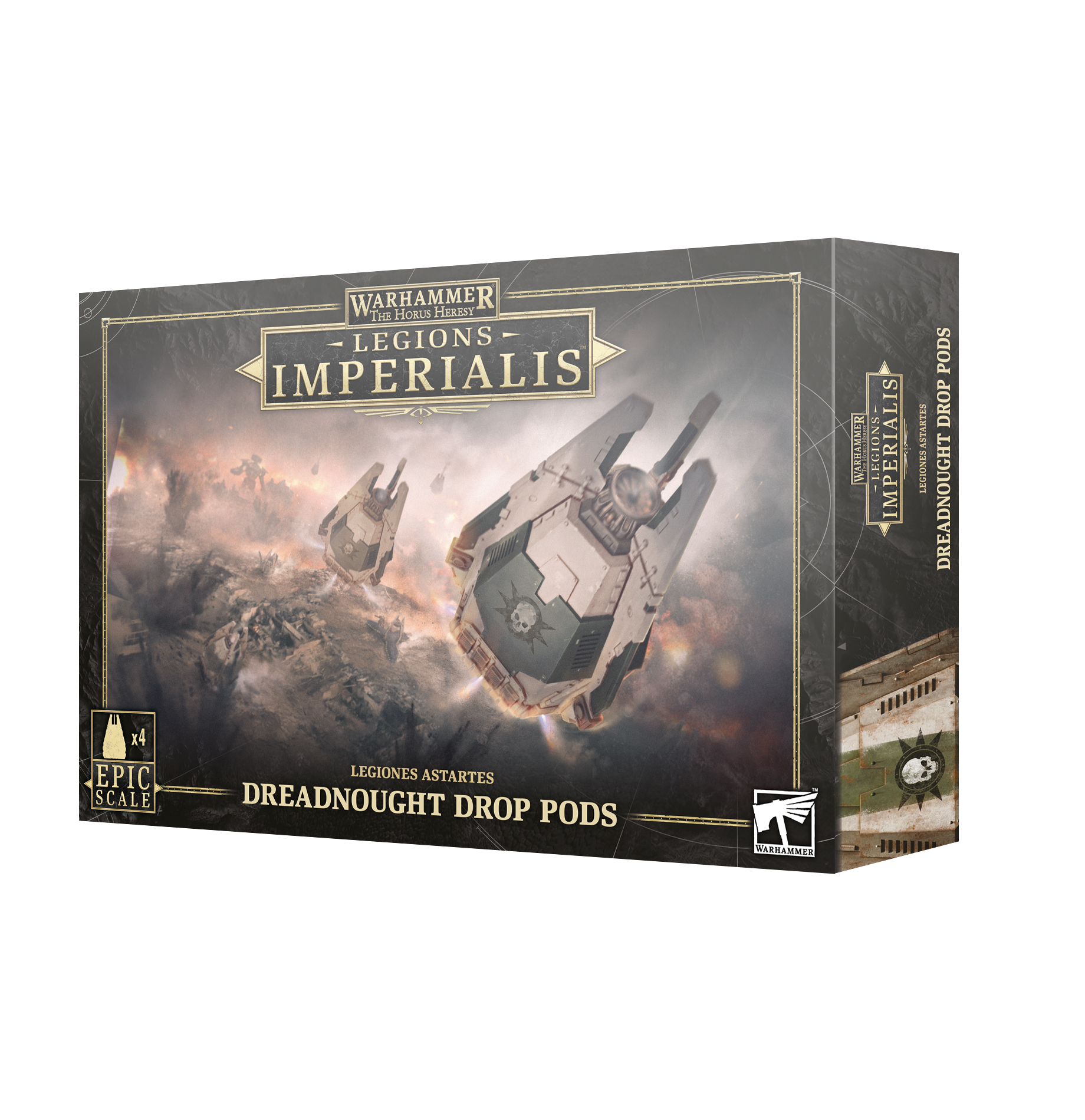 Warhammer: The Horus Heresy: Legions Imperialis: Legiones Astartes- Dreadnought Drop Pods 