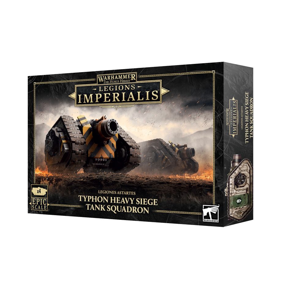 Warhammer: The Horus Heresy: Legions Imperialis: Legiones Asartes- Typhon Heavy Siege Tank Squadron 