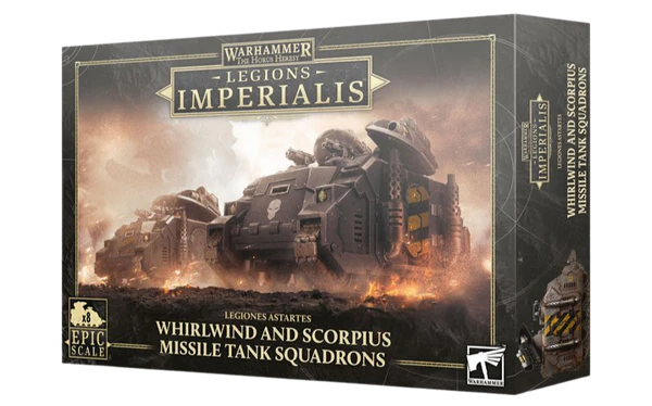 Warhammer: The Horus Heresy: Legions Imperialis: Legiones Asartes: Whirlwind and Scorpius Missile Tank Squadrons 