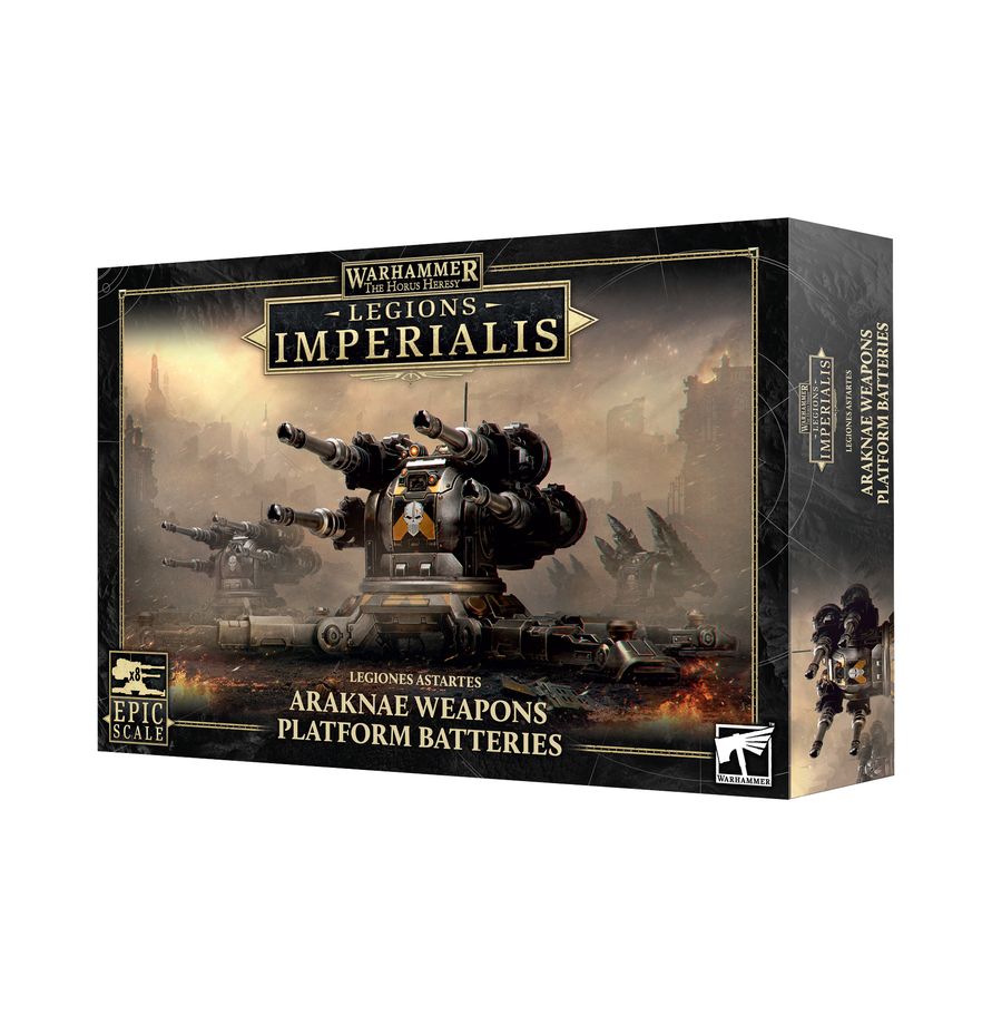 Warhammer: The Horus Heresy: Legions Imperialis: Legiones Astartes: Araknae Weapons Platform Batteries 