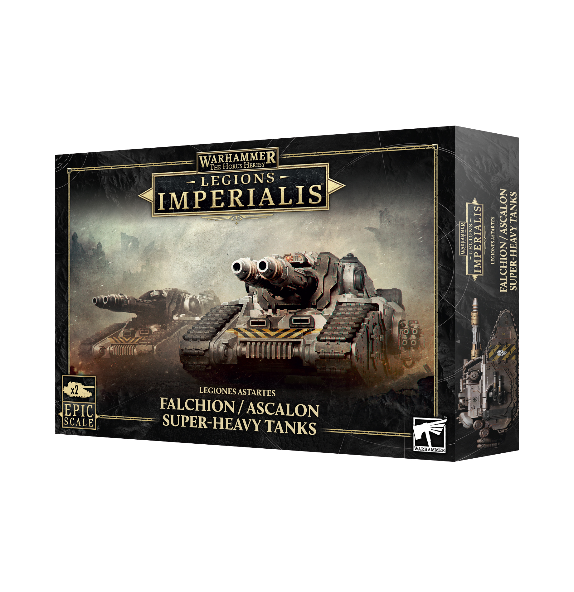 Warhammer: The Horus Heresy: Legions Imperialis: Legiones Astartes- Falchion / Ascalon Super-heavy Tanks 