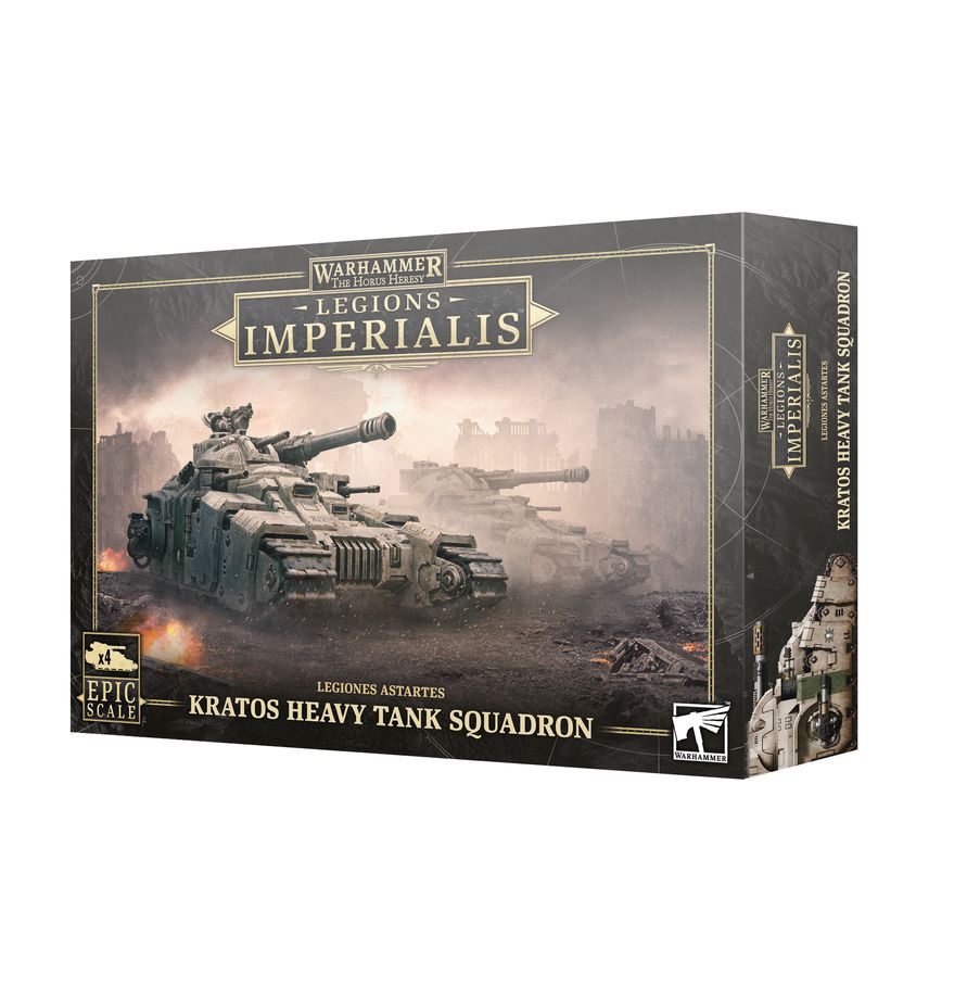Warhammer: The Horus Heresy: Legions Imperialis: Legiones Astartes: Kratos Heavy Tank Squadron 
