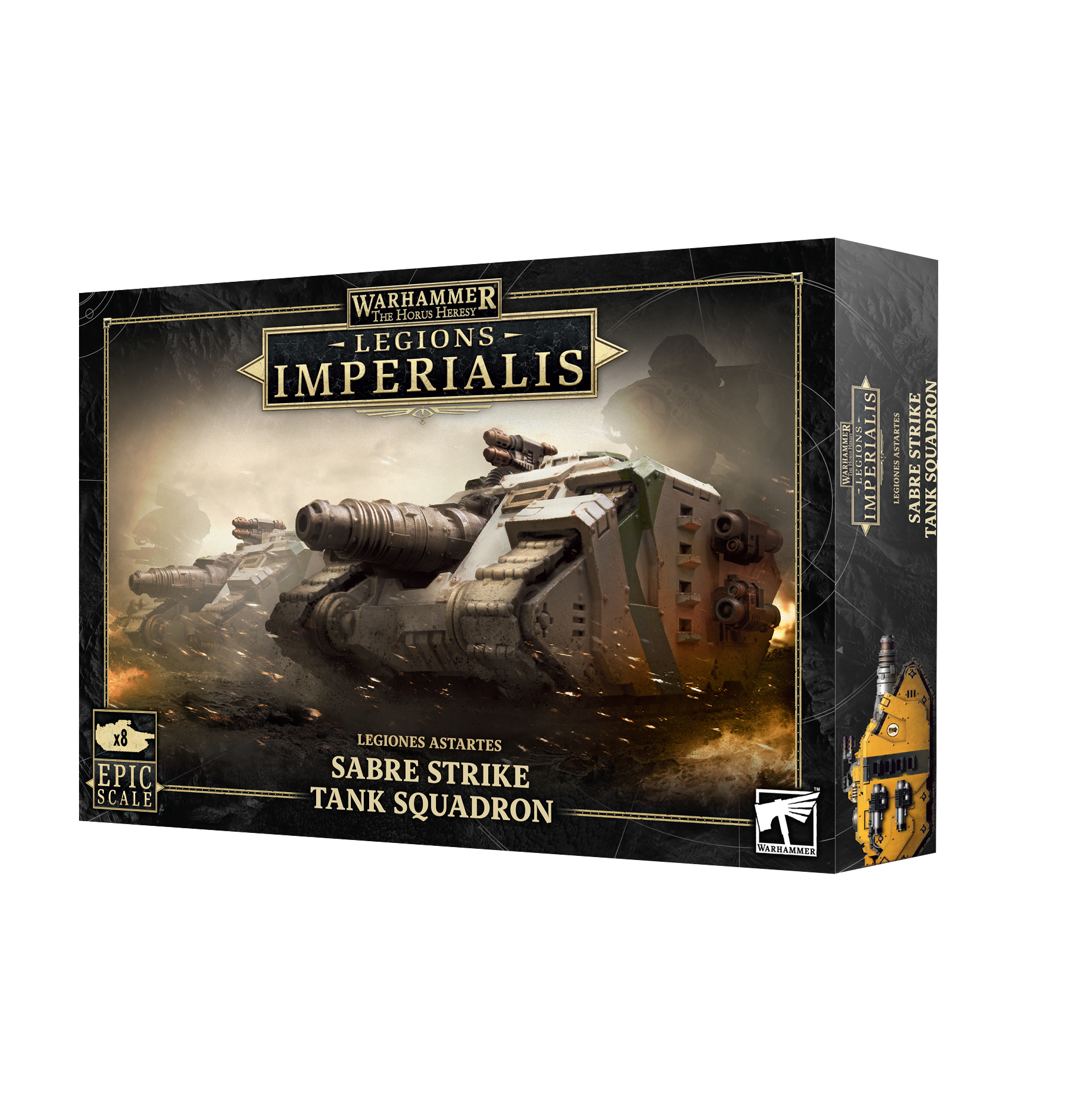 Warhammer: The Horus Heresy: Legions Imperialis: Legiones Astartes: Sabre Strike Tank Squadron 