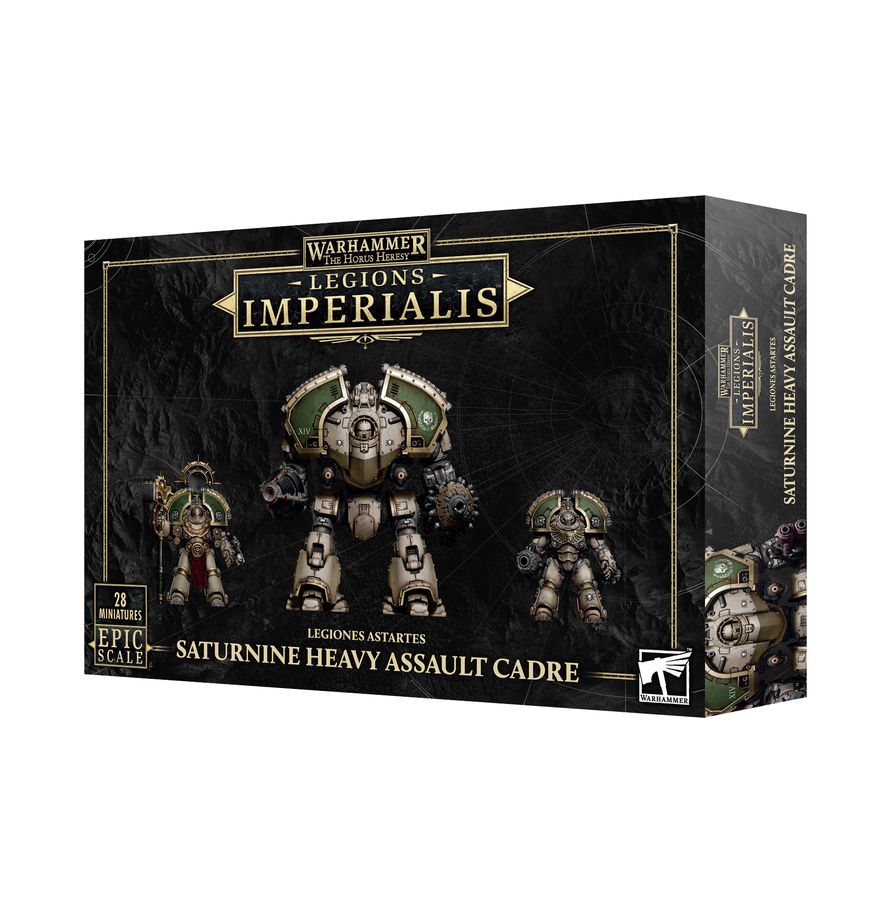 Warhammer: The Horus Heresy: Legions Imperialis: Legiones Astartes: Saturnine Heavy Assault Cadre 