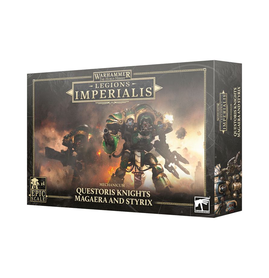 Warhammer: The Horus Heresy: Legions Imperialis: Mechanicum: Questoris Knights Magaera and Styrix 