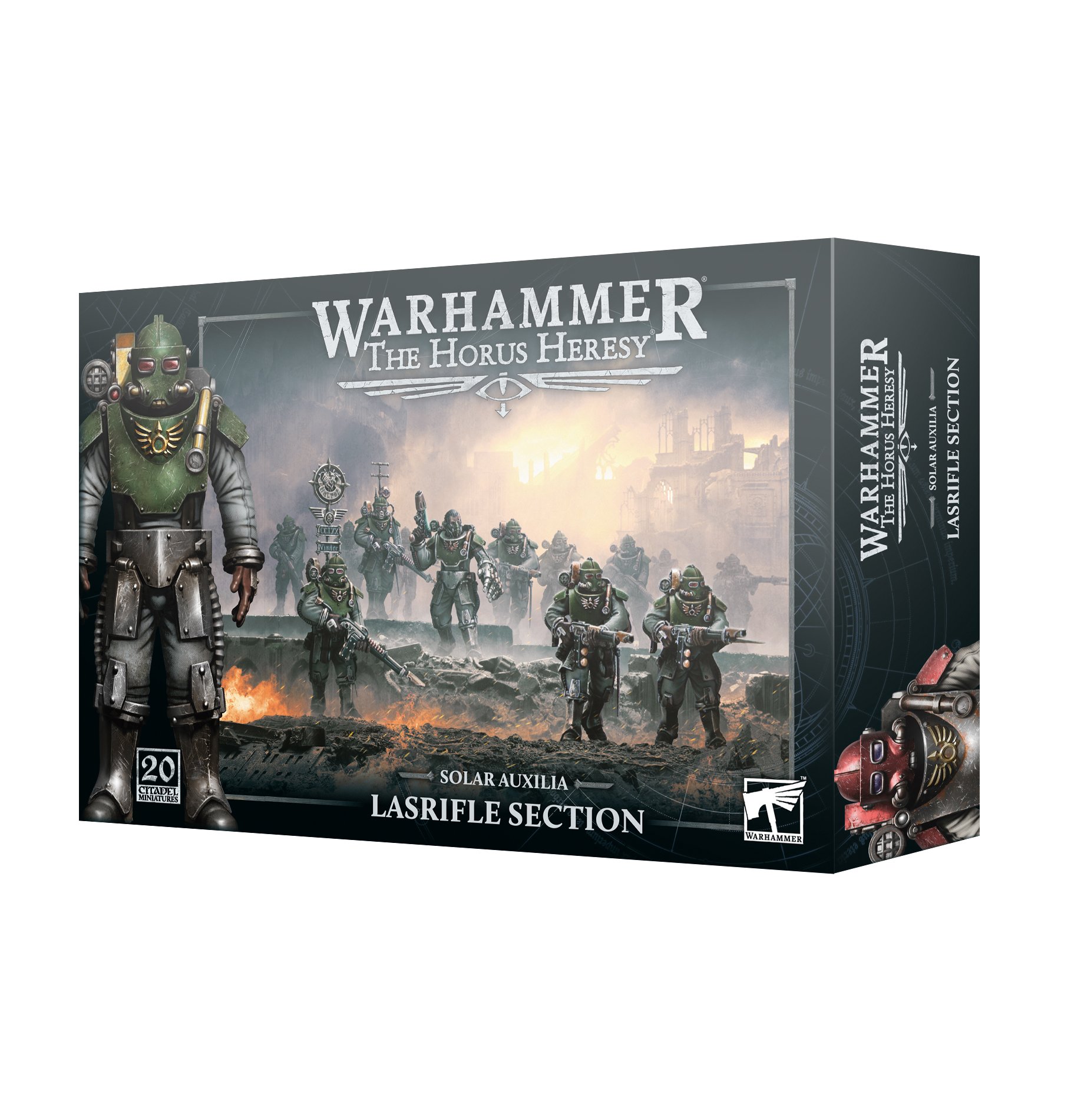 Warhammer: The Horus Heresy: Solar Auxilia: Lasrifle Section 
