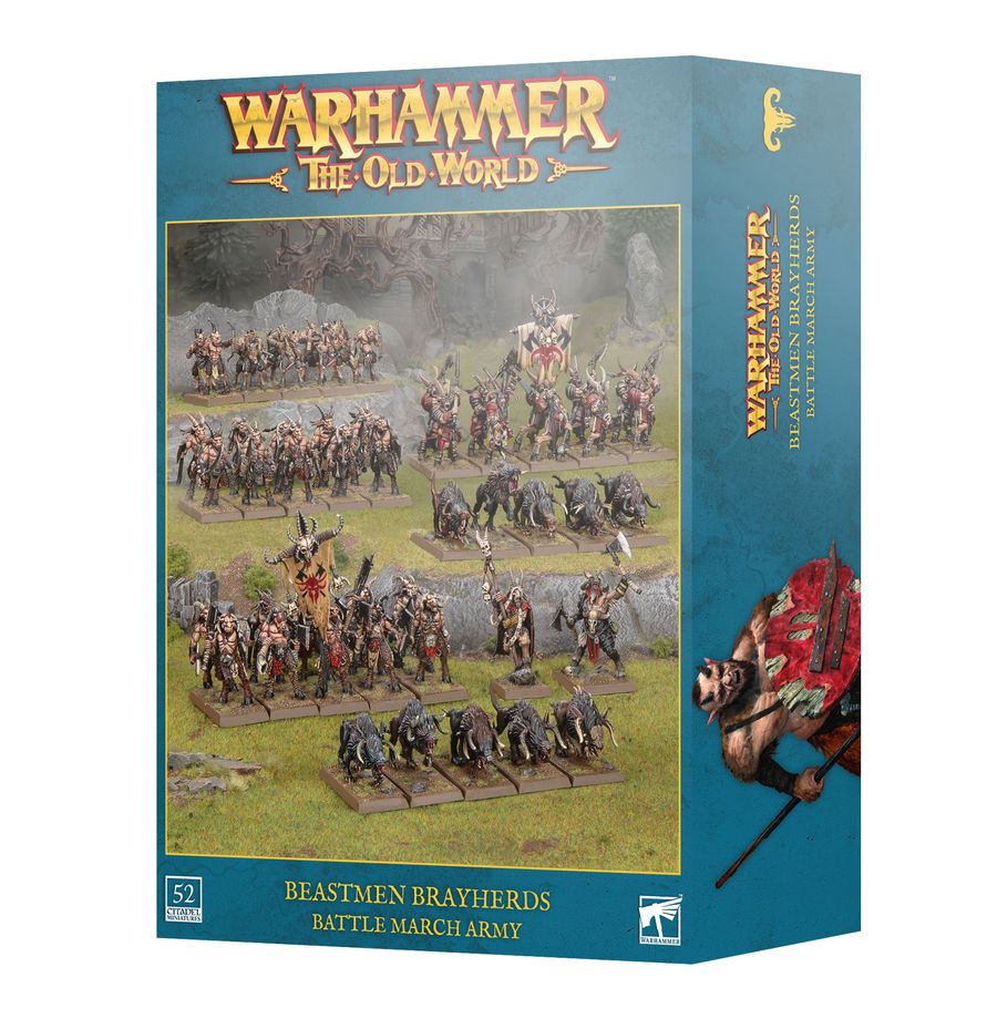 Warhammer: The Old World: Beastmen Brayherds: Battle March Army 