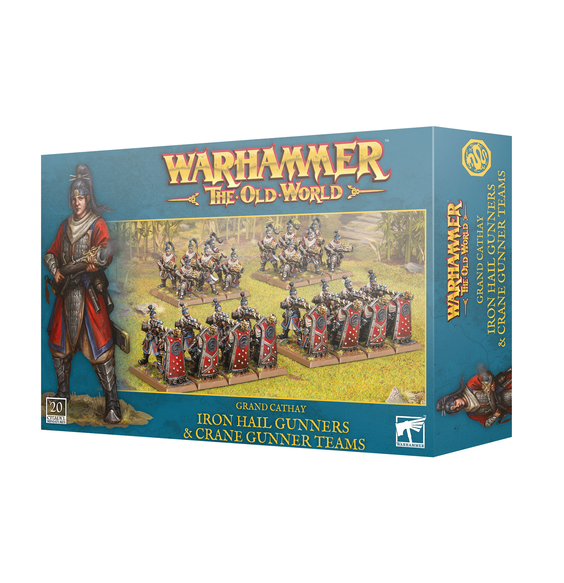 Warhammer: The Old World: Grand Cathay: Iron Hail Gunners & Crane Gunner Teams 