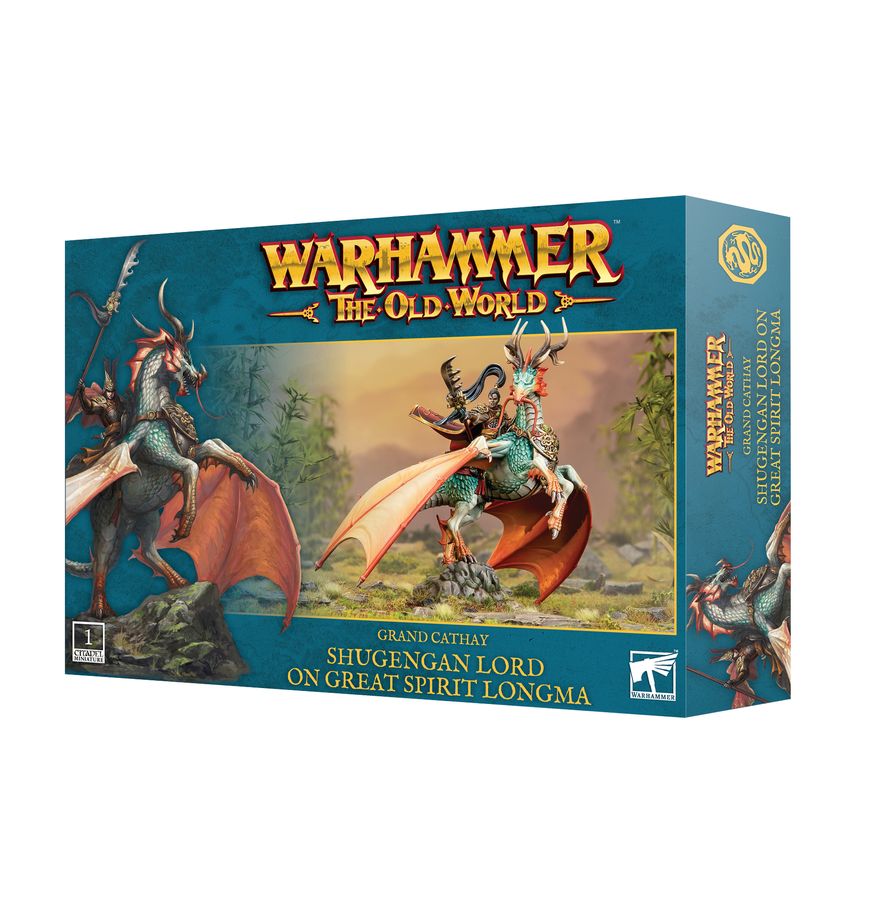 Warhammer: The Old World: Grand Cathay: Shugengan Lord on Great Spirit Longma 