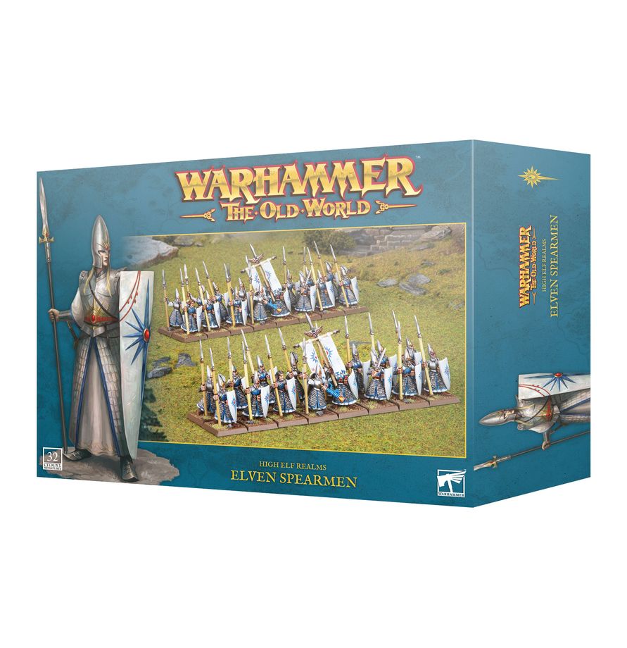 Warhammer: The Old World: High Elf Realms: Elven Spearmen 
