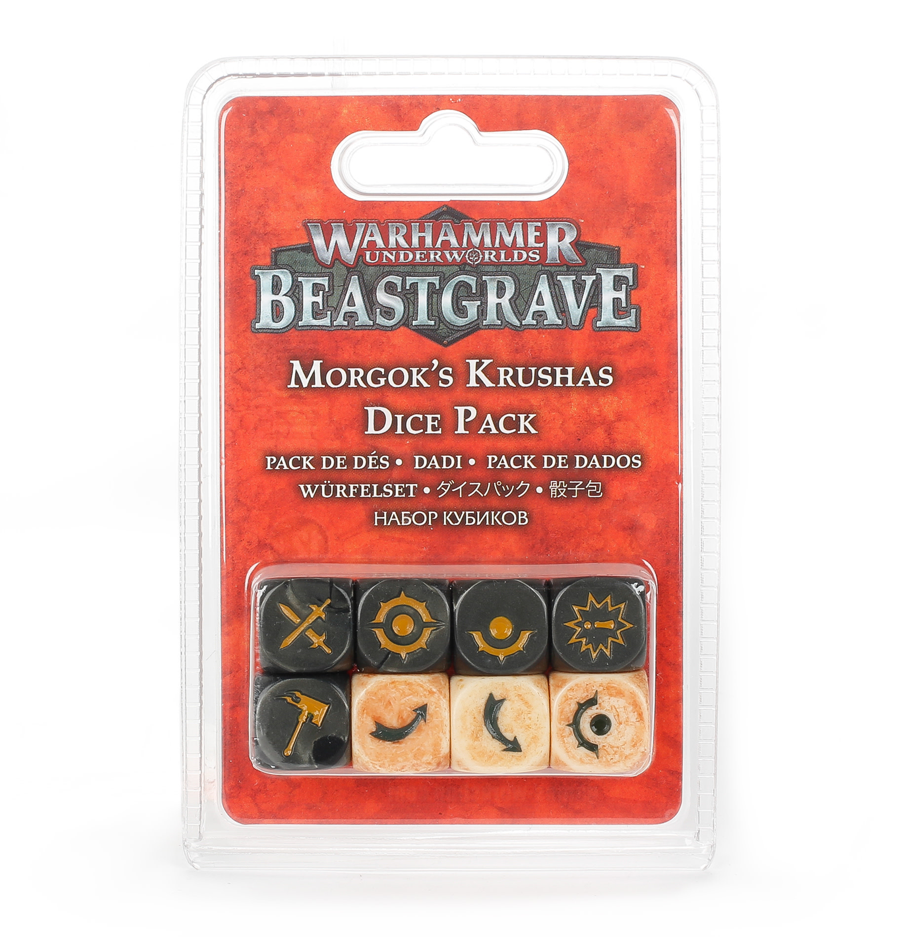 Warhammer: Underworlds: Beastgrave: Morgoks Krushas Dice Pack 