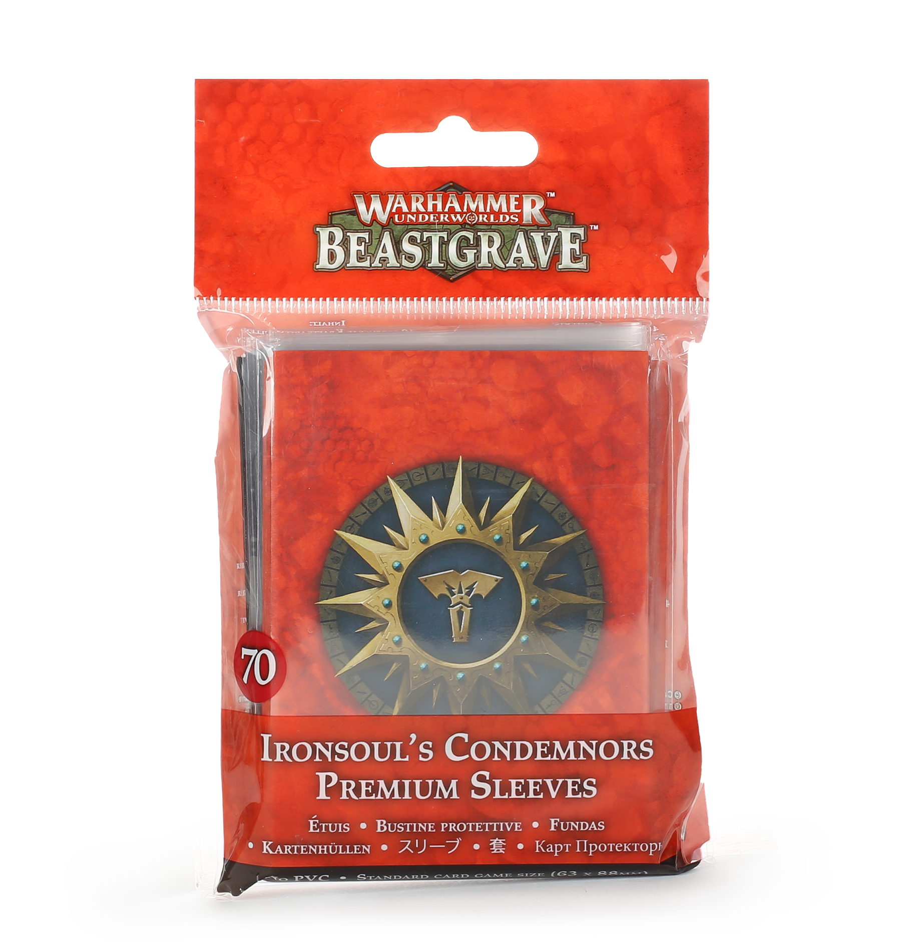 Warhammer: Underworlds: IRONSOULS CONDEMNORS PREMIUM SLEEVES 