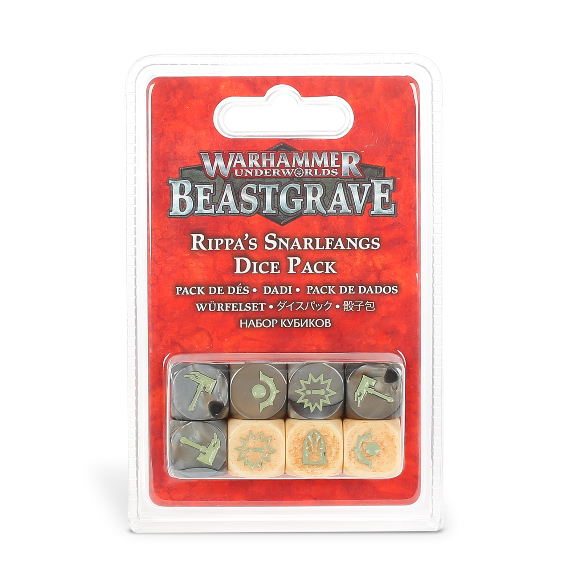 Warhammer: Underworlds: RIPPAS SNARLFANGS DICE PACK 
