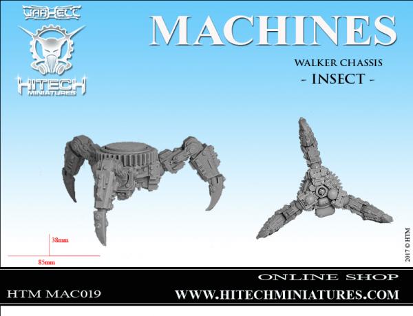 Warhell: Corrupted Machines- Walker Chassis Insect 