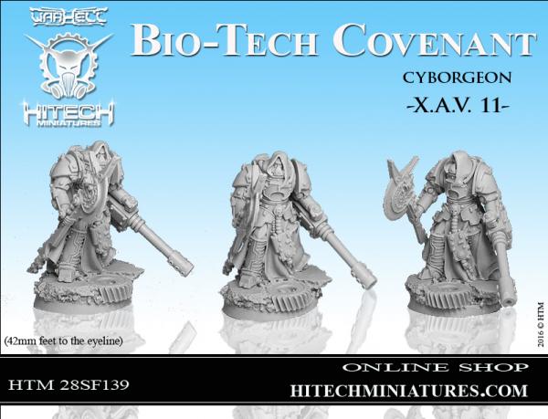 Warhell: Gearcult Bio-Tech Covenant- Cyborgeon X.A.V. 11 