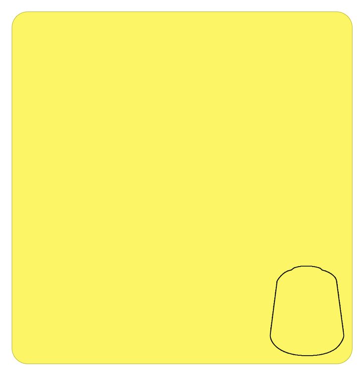 Warhhamer Colour: Layer: Dorn Yellow 