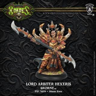 Hordes: Skorne (74059): Warlock Lord Arbiter Hexeris 