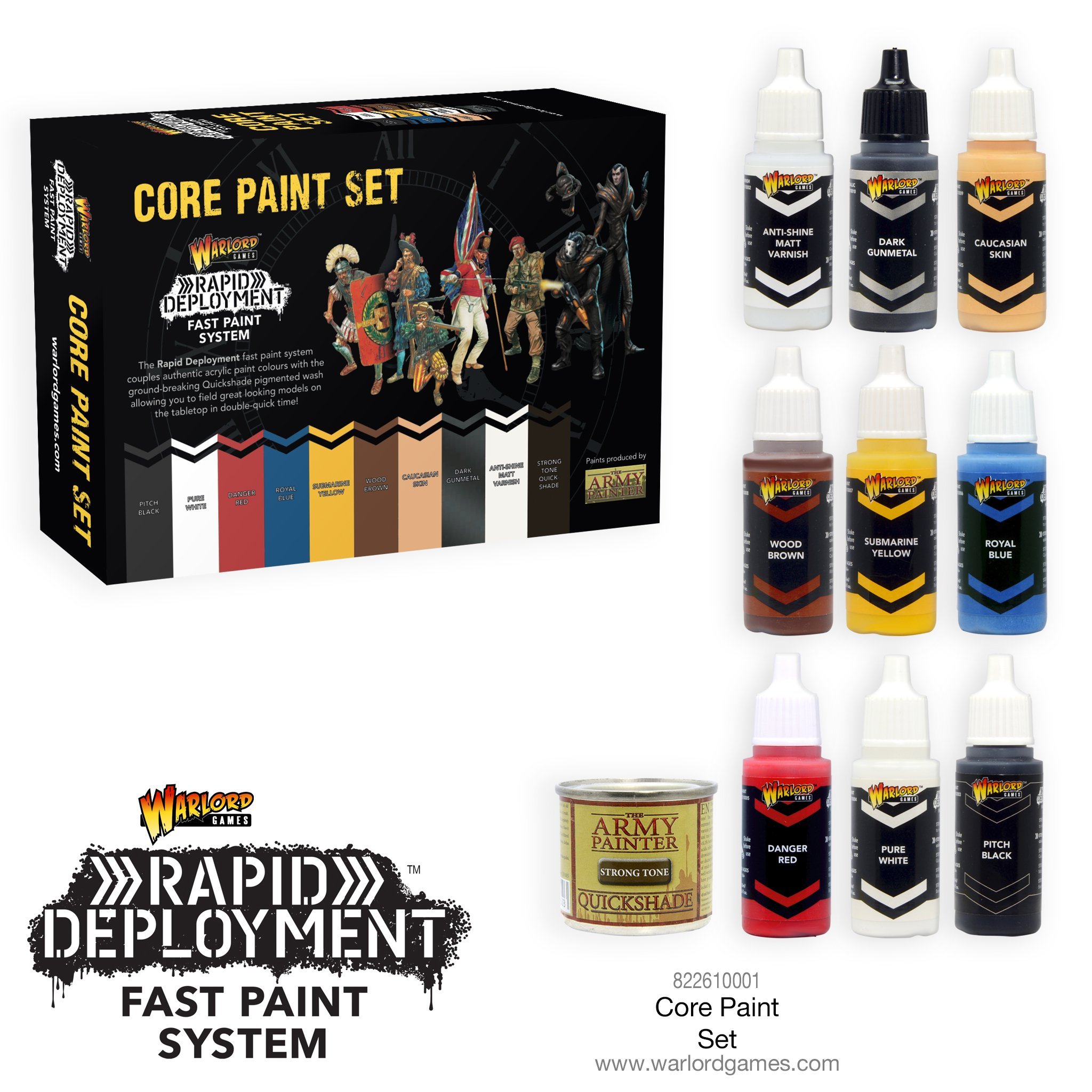 Warlord Core Paint Set 
