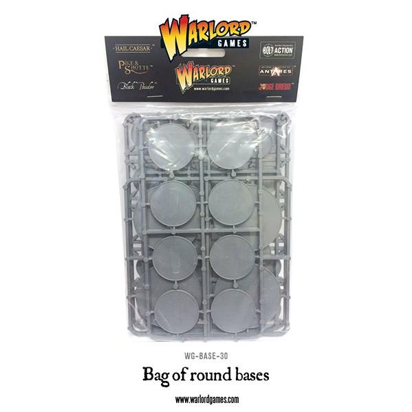 Warlord Games: Bag of Round Bases 