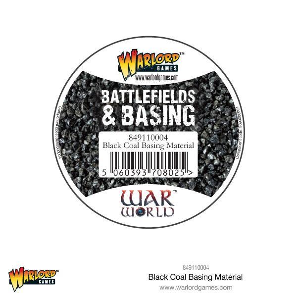 Warlord Games Basing/Flock: Black Coal Basing Material 
