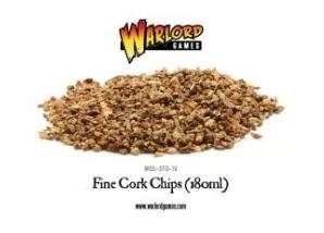 Warlord Games Basing/Flock: Fine Cork Chips (180ml) 