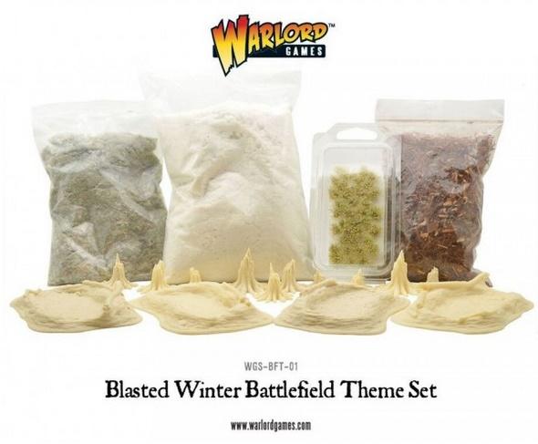 Warlord Games: Blasted Winter Battlefield Theme Set 