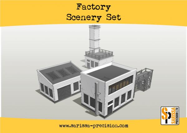 Warlord Games: Factory Scenery Set 