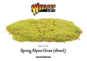Warlord Games Basing/Flock: Spring Alpine Grass (180ml) 
