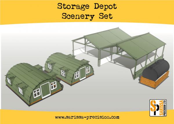 Warlord Games: Storage Shelter Scenery Set 