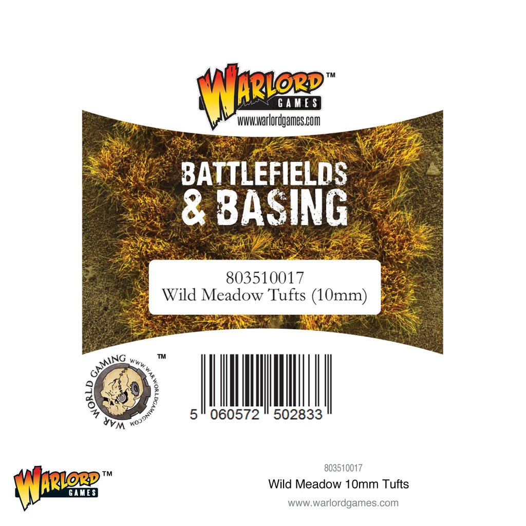 Warlord Games: Wild Meadow Tufts (10mm) 