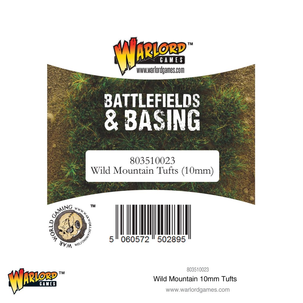 Warlord Games: Wild Mountain Tufts (10mm) 