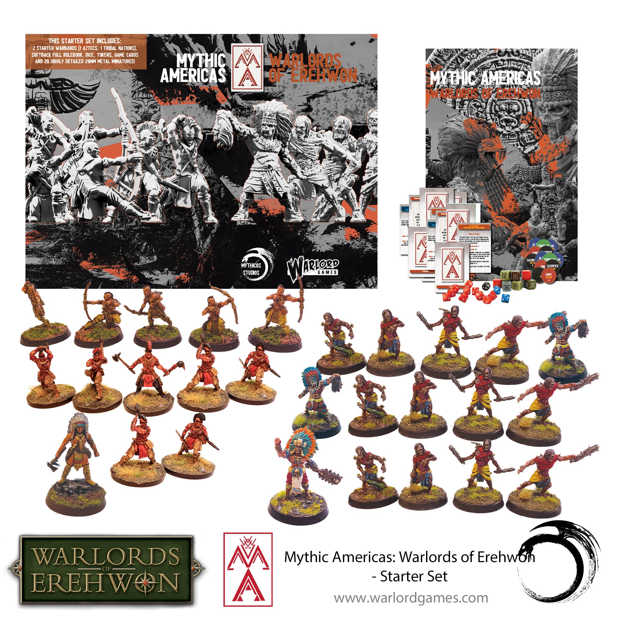 Warlords of Erehwon: Mythic Americas- Aztec & Tribal Nations Starter Set 