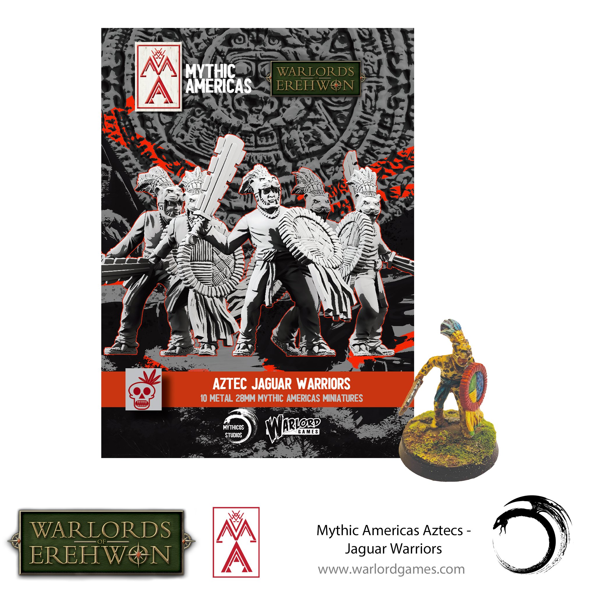 Warlords of Erehwon: Mythic Americas- Aztecs: Aztec Jaguar Warriors 