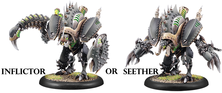 Warmachine: Cryx (34096): Inflictor/Seether 