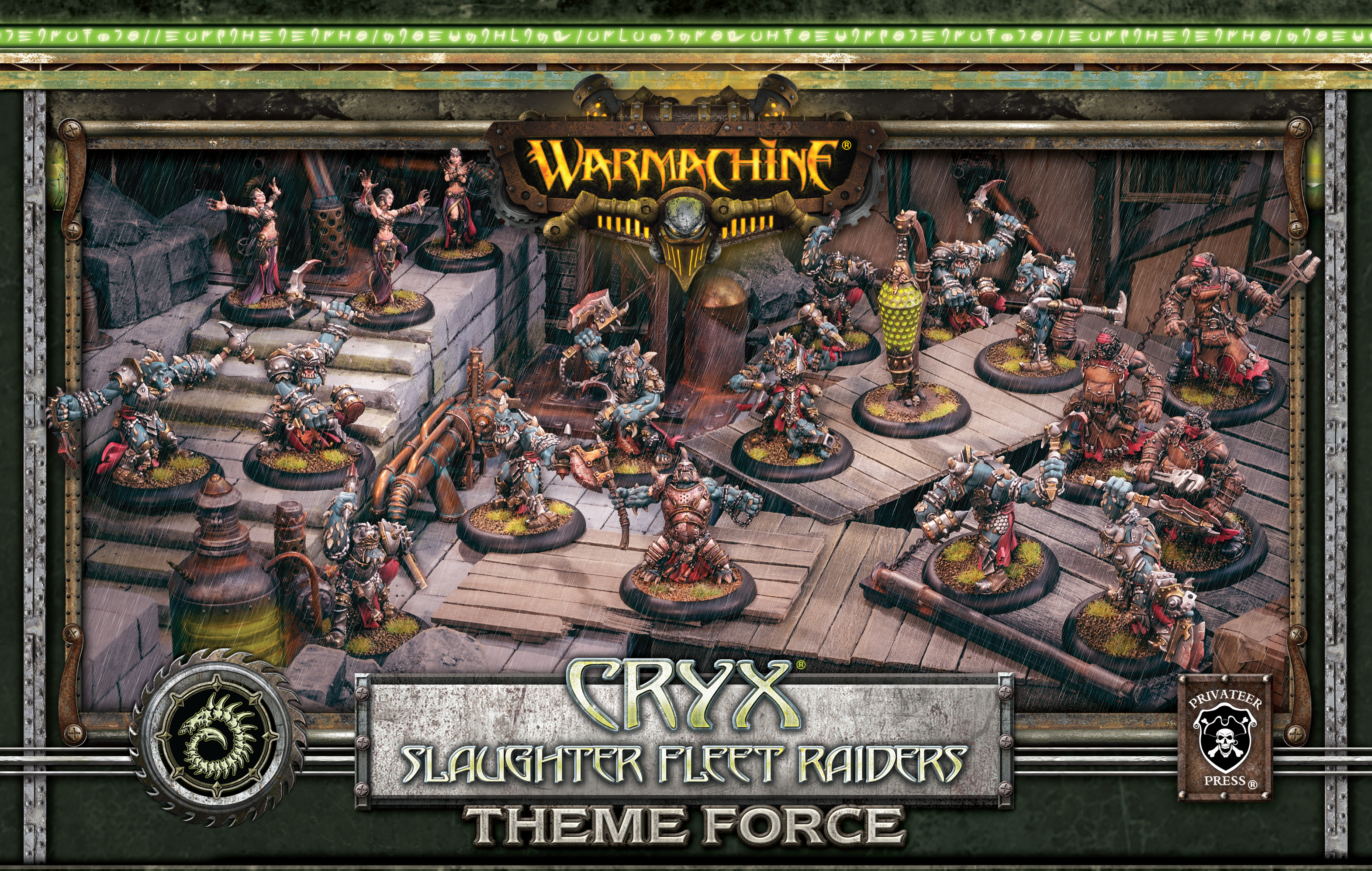 Warmachine: Cryx (34139): Slaughter Fleet Raiders Theme Force Box 