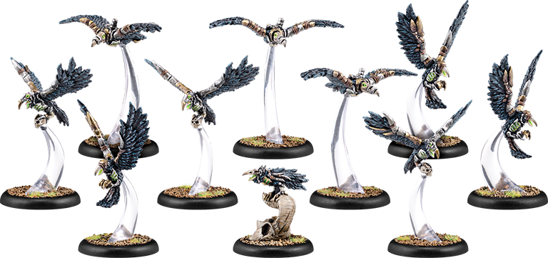Warmachine: Cryx (34133): Carrion Thralls Unit 