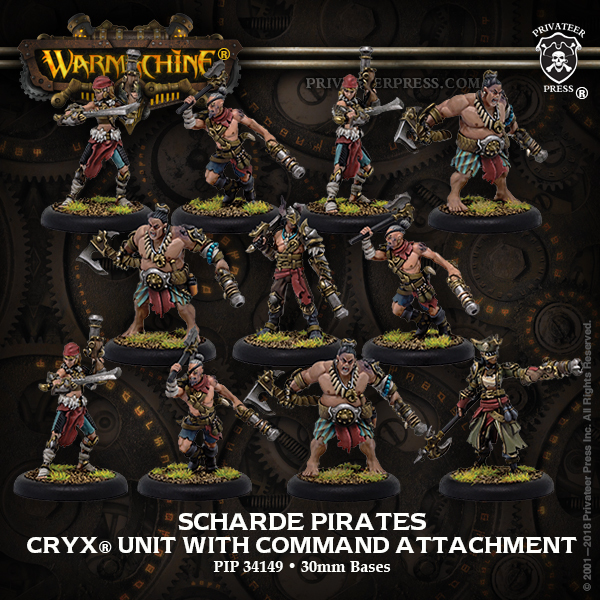 Warmachine: Cryx (34149): Scharde Pirates 