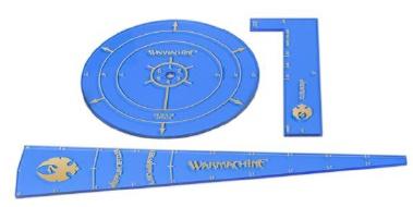 Warmachine: Cygnar: Template Set 