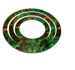 Warmachine/ Hordes: Full Art Area Of Effect Ring Set- Forest 