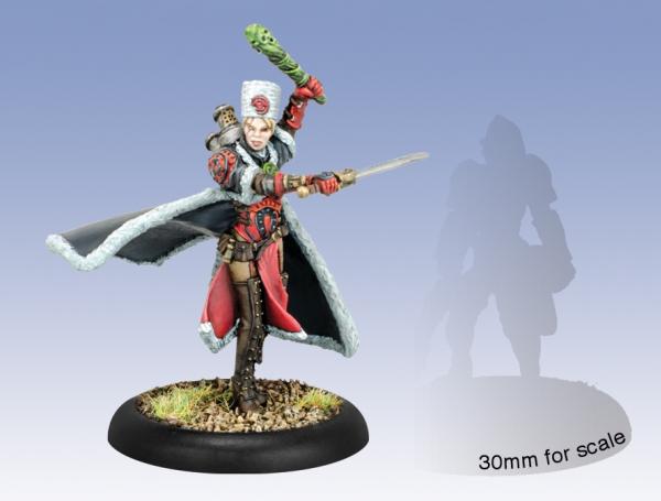 Warmachine: Khador (33094): Aleksandra Zerkova, Koldun Kommander 