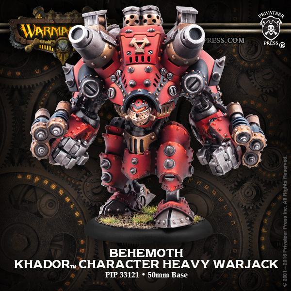 Warmachine: Khador (33121): Behemoth (2016 Version) 