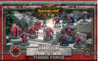 Warmachine: Khador (33135): Man-O-War Theme Force Box 