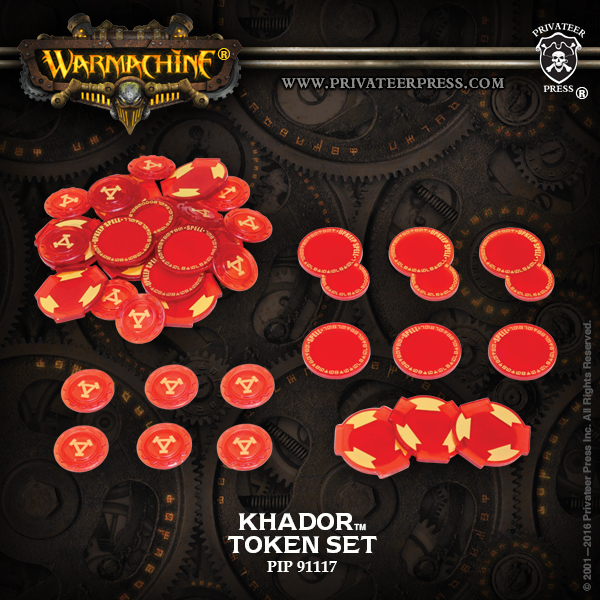 Warmachine: Khador: MkIII Token Set 
