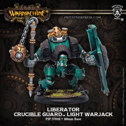 Warmachine: Golden Crucible (37010): Liberator Light Warjack 