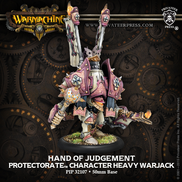 Warmachine: Menoth (32107): Hand of Judgment - Protectorate Character Heavy Warjack 