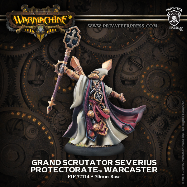 Warmachine: Menoth (32114): Grand Scrutator Severius 