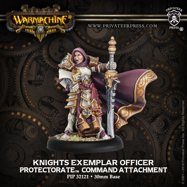 Warmachine: Menoth (32121): Knights Exemplar Officer 
