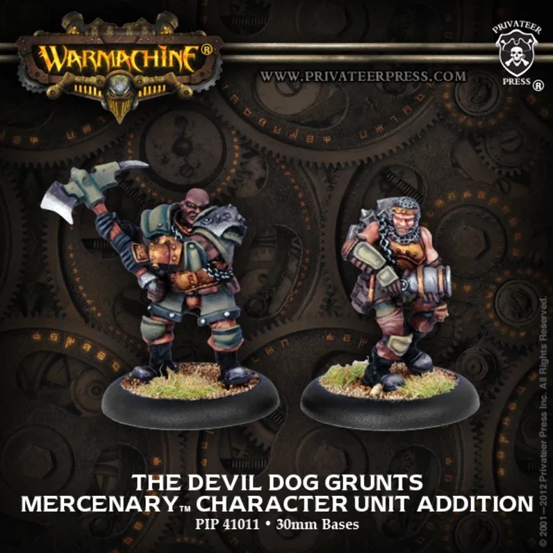 Warmachine: Mercenaries  (41011): Devil Dogs (2) [SALE] 